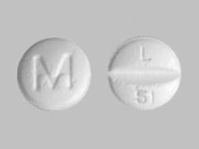 Image 1 - Imprint M L 51 - lamotrigine 25 mg