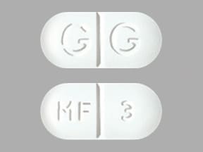 Image 1 - Imprint G G MF 3 - metformin 1000 mg