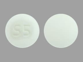 Image 1 - Imprint S5 - solifenacin 5 mg