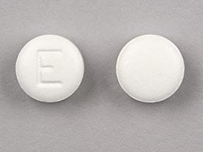 Image 1 - Imprint E - Excedrin Migraine acetaminophen 250 mg / aspirin 250 mg / caffeine 65 mg