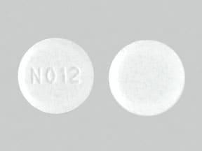 Image 1 - Imprint N012 - atenolol 25 mg