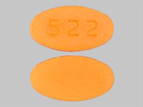 Image 1 - Imprint 522 - cefpodoxime 100 mg