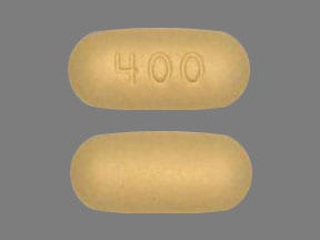 Imprint 400 - quetiapine 400 mg