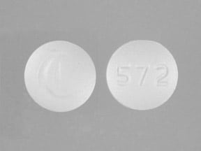 Image 1 - Imprint Logo 572 - losartan 25 mg