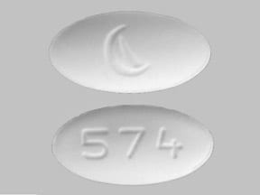 Image 1 - Imprint Logo 574 - losartan 100 mg