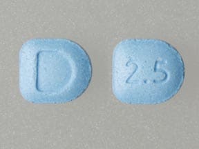 Imprint D 2.5 - Focalin 2.5 mg