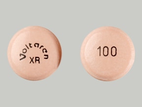 Image 1 - Imprint VOLTAREN XR 100 - Voltaren 100 mg