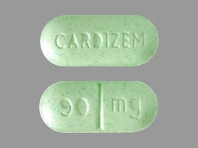 CARDIZEM 90 mg - Diltiazem Hydrochloride