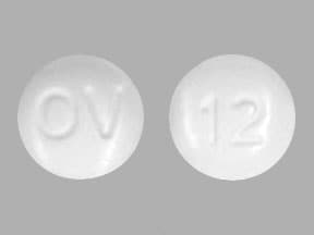 Imprint OV 12 - Desoxyn 5 mg