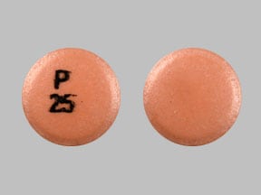 Image 1 - Imprint P 25 - diclofenac 25 mg