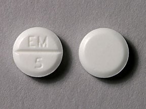 Imprint EM 5 - methimazole 5 mg