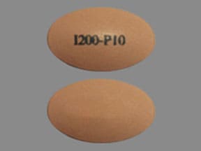 Image 1 - Imprint 1200-P10 - Advil Congestion Relief ibuprofen 200 mg / phenylephrine 10 mg