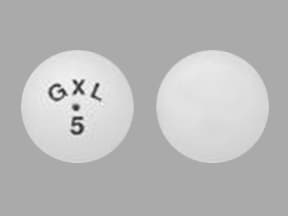 Imprint GXL 5 - Glucotrol XL 5 mg