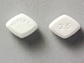 Image 1 - Imprint NORVASC 2.5 - amlodipine 2.5 mg