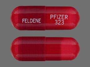 Image 1 - Imprint FELDENE PFIZER323 - Feldene 20 mg