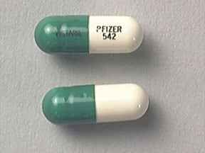 Image 1 - Imprint VISTARIL PFIZER 542 - hydroxyzine 50 mg