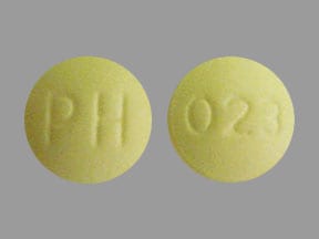 Image 1 - Imprint PH 023 - aspirin 81 mg