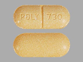 Image 1 - Imprint POLY 730 - Deconex DMX dextromethorphan hydrobromide 17.5 mg / guaifenesin 400 mg / phenylephrine hydrochloride 10 mg