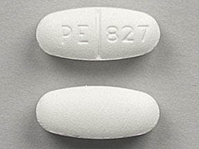 Image 1 - Imprint PE 827 - Durabac Forte 500 mg / 50 mg / 500 mg / 20 mg