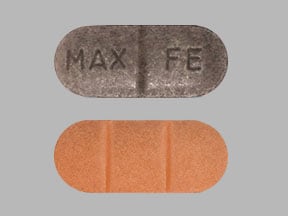 Image 1 - Imprint MAX FE - MaxFe vitamins and minerals with iron 160 mg and folate 1 mg