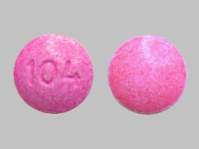 Image 1 - Imprint 104 - fluoride 0.55 mg (equiv. fluoride 0.25 mg)