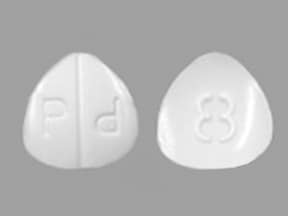 Image 1 - Imprint P P 8 - hydromorphone 8 mg