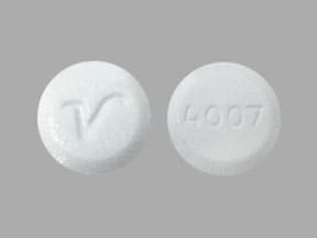 Image 1 - Imprint V 4007 - lorazepam 0.5 mg