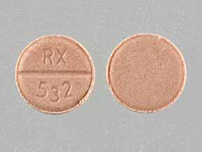 Image 1 - Imprint RX 532 - lisinopril 5 mg