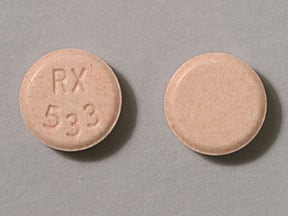 Image 1 - Imprint RX 533 - lisinopril 10 mg
