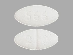 Image 1 - Imprint 566 2 0 - fluoxetine 20 mg