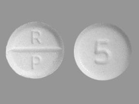 Pill Finder: R P 5 White Round - Medicine.com