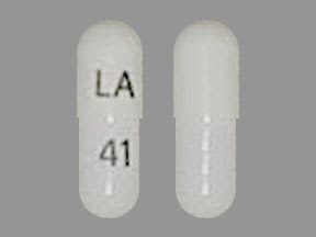 Image 1 - Imprint LA 41 - pregabalin 25 mg