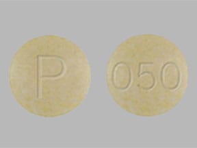 Image 1 - Imprint P 050 - WP Thyroid 32.5 mg (½ grain)