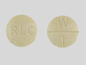 Image 1 - Imprint RLC W 1 - Westhroid 65 mg (1 grain)