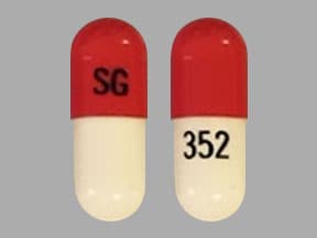 Imprint SG 352 - pregabalin 75 mg