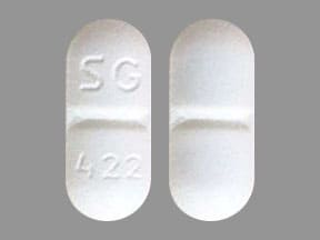 Image 1 - Imprint SG 422 - fluoxetine 60 mg