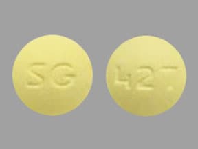 Image 1 - Imprint SG 427 - solifenacin 5 mg