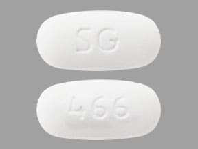 Image 1 - Imprint SG 466 - nabumetone 750 mg