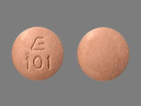 Image 1 - Imprint E 101 - lisinopril 10 mg