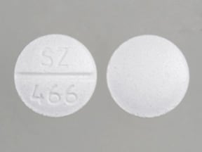 Image 1 - Imprint SZ 466 - nadolol 40 mg