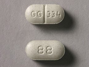 Image 1 - Imprint GG 334 88 - levothyroxine 88 mcg (0.088 mg)
