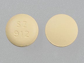 Imprint SZ 912 - cetirizine 5 mg / 120 mg
