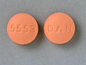 Image 1 - Imprint DAN 5553 - doxycycline 100 mg