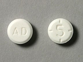 Image 1 - Imprint AD 5 - Adderall 5 mg