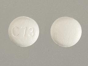 Image 1 - Imprint C73 - amlodipine/olmesartan 5 mg / 20 mg