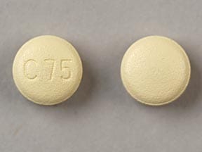 Image 1 - Imprint C75 - amlodipine/olmesartan 5 mg / 40 mg