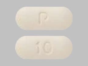 Image 1 - Imprint P 10 - aripiprazole 10 mg