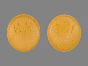 Image 1 - Imprint HH 221 - risperidone 0.25 mg