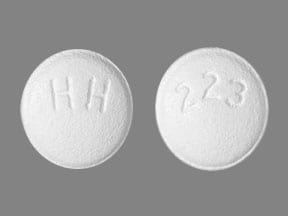 Image 1 - Imprint HH 223 - risperidone 1 mg