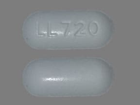 Image 1 - Imprint LL 720 - Panlor acetaminophen 325 mg / caffeine 30 mg / dihydrocodeine bitartrate 16 mg